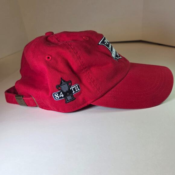 2002 PGA Championship Hazeltine 84th Golf Hat Red Adjustable Strapback Cap - Picture 6 of 11